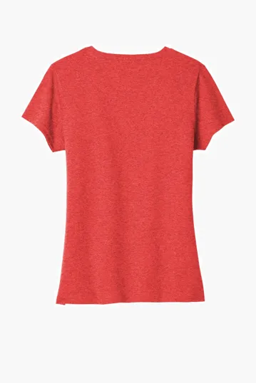Port & Co Women's Tri-Blend V-Neck Tee — view 13