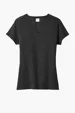 Port & Co Women's Tri-Blend V-Neck Tee — view 3