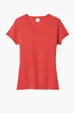 Port & Co Women's Tri-Blend V-Neck Tee — view 4