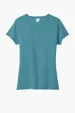 Port & Co Women's Tri-Blend V-Neck Tee — view 9