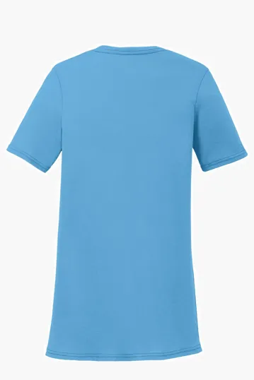 Port & Co Women's Performance Blend V-Neck Tee — view 15