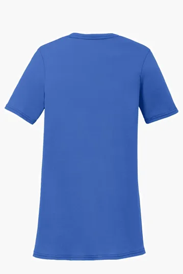 Port & Co Women's Performance Blend V-Neck Tee — view 26