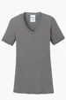 Port & Co Women's Performance Blend V-Neck Tee — view 9