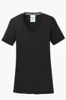 Port & Co Women's Performance Blend V-Neck Tee — view 28