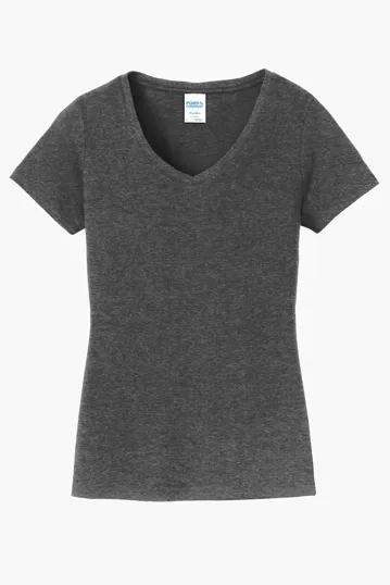 Port & Co Women's Fan Favorite V-Neck Tee — view 8