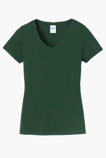 Port & Co Women's Fan Favorite V-Neck Tee — view 11