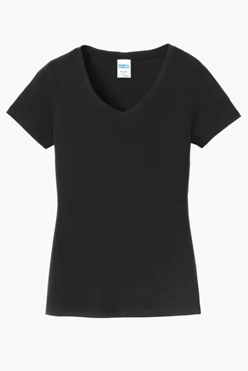 Port & Co Women's Fan Favorite V-Neck Tee — view 12