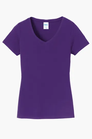 Port & Co Women's Fan Favorite V-Neck Tee — view 19