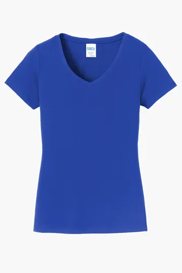 Port & Co Women's Fan Favorite V-Neck Tee — view 20
