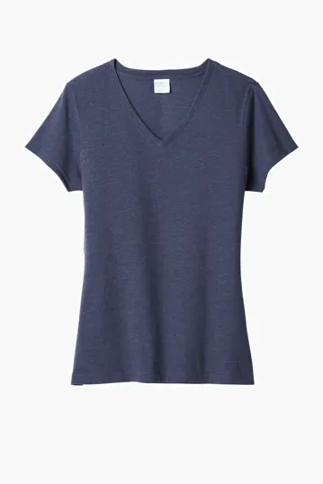 Port & Co Women's Fan Favorite Blend V-Neck Tee — view 11