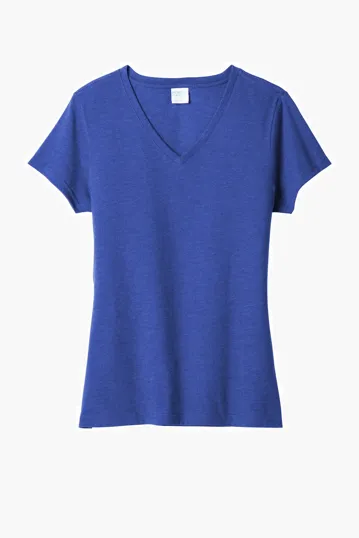 Port & Co Women's Fan Favorite Blend V-Neck Tee — view 13