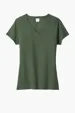 Port & Co Women's Fan Favorite Blend V-Neck Tee — view 5
