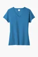 Port & Co Women's Fan Favorite Blend V-Neck Tee — view 9