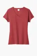 Port & Co Women's Fan Favorite Blend V-Neck Tee — view 10
