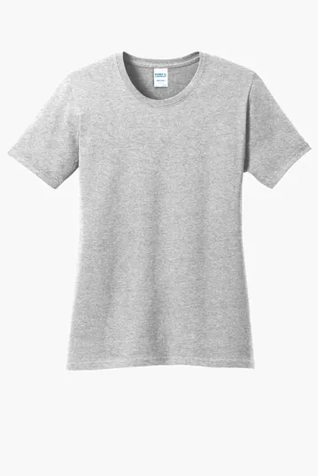 Port & Co Women's Core Cotton Tee — view 3