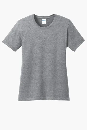 Port & Co Women's Core Cotton Tee — view 4