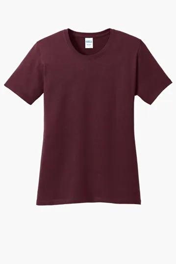 Port & Co Women's Core Cotton Tee — view 5