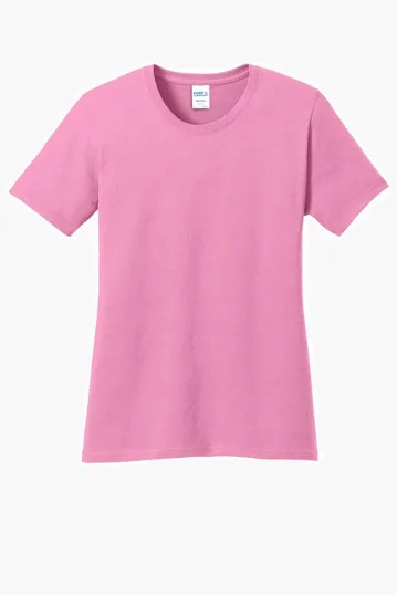 Port & Co Women's Core Cotton Tee — view 6