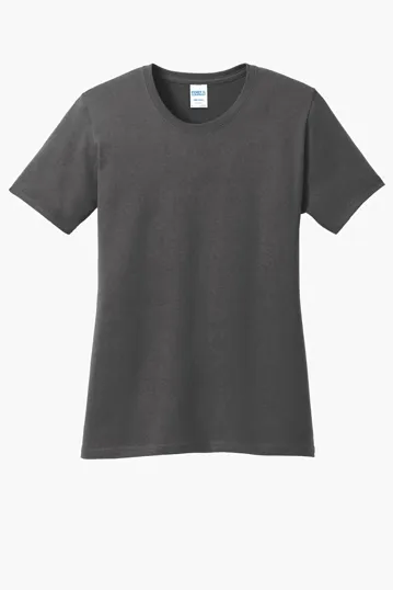 Port & Co Women's Core Cotton Tee — view 7