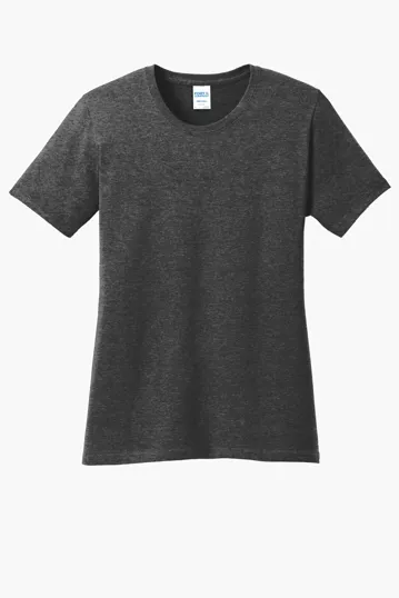 Port & Co Women's Core Cotton Tee — view 9
