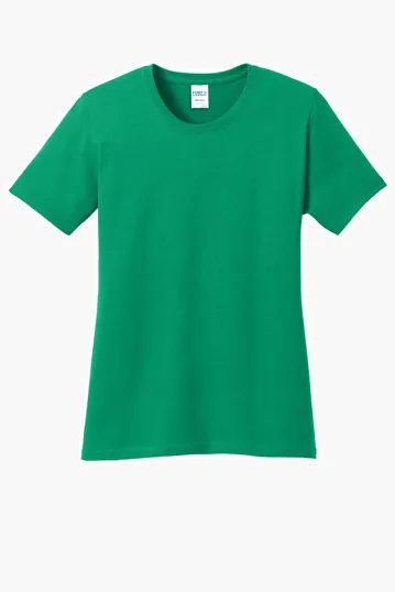 Port & Co Women's Core Cotton Tee — view 12