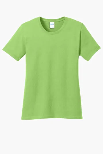 Port & Co Women's Core Cotton Tee — view 14