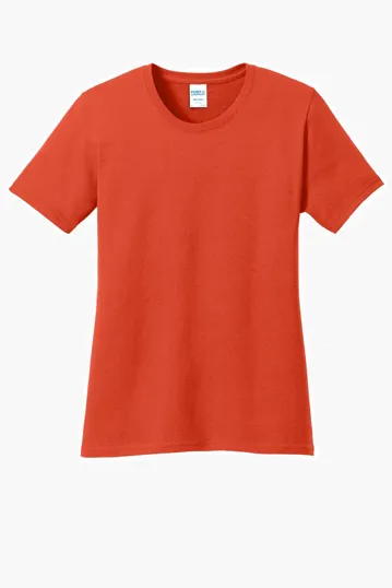 Port & Co Women's Core Cotton Tee — view 18