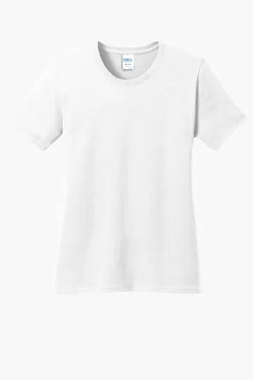 Port & Co Women's Core Cotton Tee — view 24