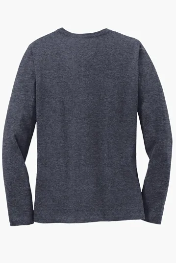 Port & Co Women's Long Sleeve Core Cotton Tee — view 25