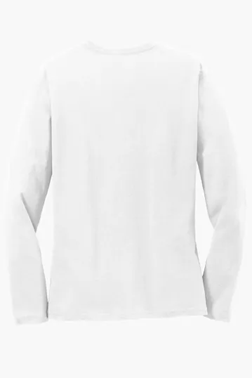 Port & Co Women's Long Sleeve Core Cotton Tee — view 35
