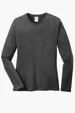 Port & Co Women's Long Sleeve Core Cotton Tee — view 7