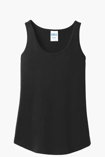 Port & Co Women's Core Cotton Tank Top — view 4