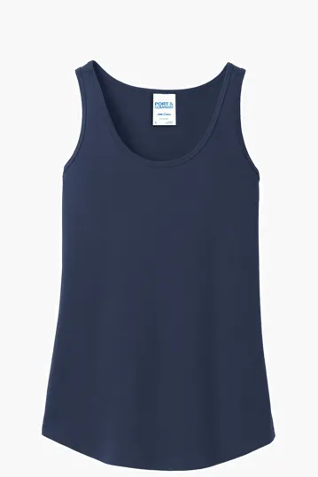 Port & Co Women's Core Cotton Tank Top — view 5
