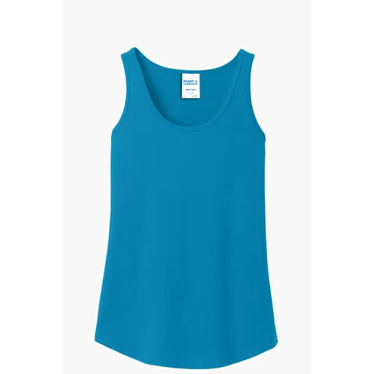 Port & Co Women's Core Cotton Tank Top — view 6