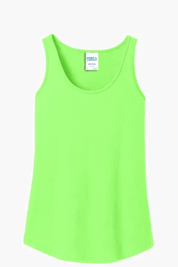 Port & Co Women's Core Cotton Tank Top — view 7
