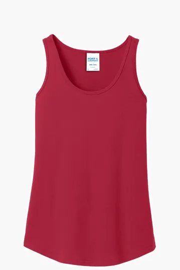 Port & Co Women's Core Cotton Tank Top — view 10