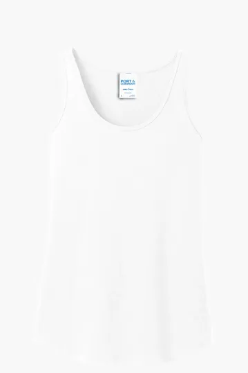 Port & Co Women's Core Cotton Tank Top — view 12