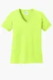 Port & Co Women's Core Cotton V-Neck Tee — view 18