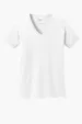 Port & Co Women's Core Cotton V-Neck Tee — view 28