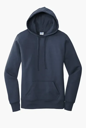 Port & Co Women's Core Fleece Pullover Hooded Sweatshirt — view 7