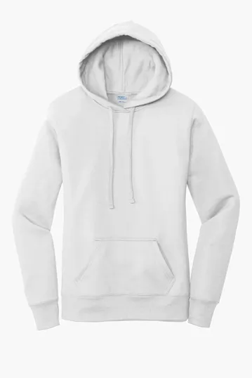 Port & Co Women's Core Fleece Pullover Hooded Sweatshirt — view 8