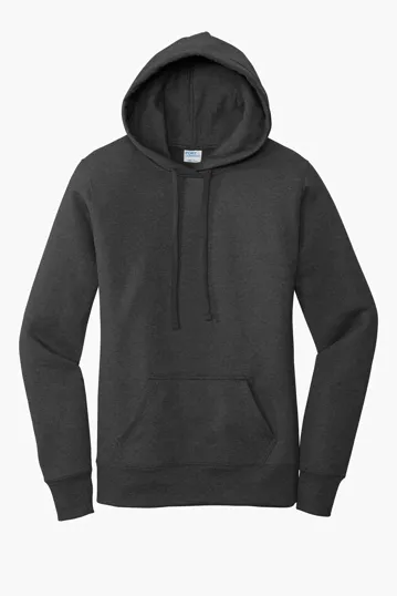 Port & Co Women's Core Fleece Pullover Hooded Sweatshirt — view 16