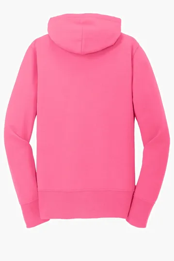 Port & Co Women's Core Fleece Full-Zip Hooded Sweatshirt — view 19