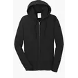 Port & Co Women's Core Fleece Full-Zip Hooded Sweatshirt — view 5