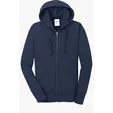 Port & Co Women's Core Fleece Full-Zip Hooded Sweatshirt — view 6