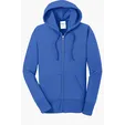 Port & Co Women's Core Fleece Full-Zip Hooded Sweatshirt — view 11