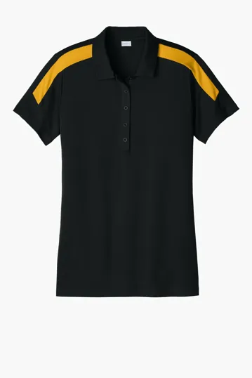 Sport-Tek Women's Competitor United Polo — view 2