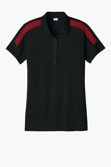 Sport-Tek Women's Competitor United Polo — view 3