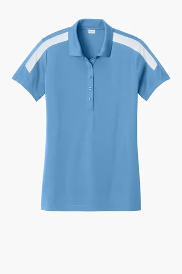 Sport-Tek Women's Competitor United Polo — view 5