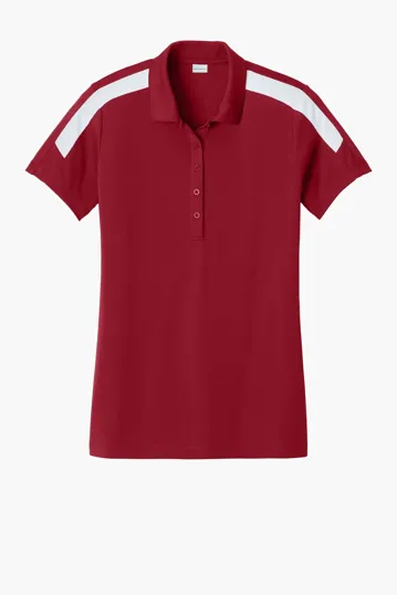 Sport-Tek Women's Competitor United Polo — view 6